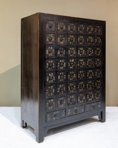 Late 19th Century Chinese Medicine Cabinet