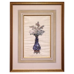 Late 19th Century Chinese Painting on Silk