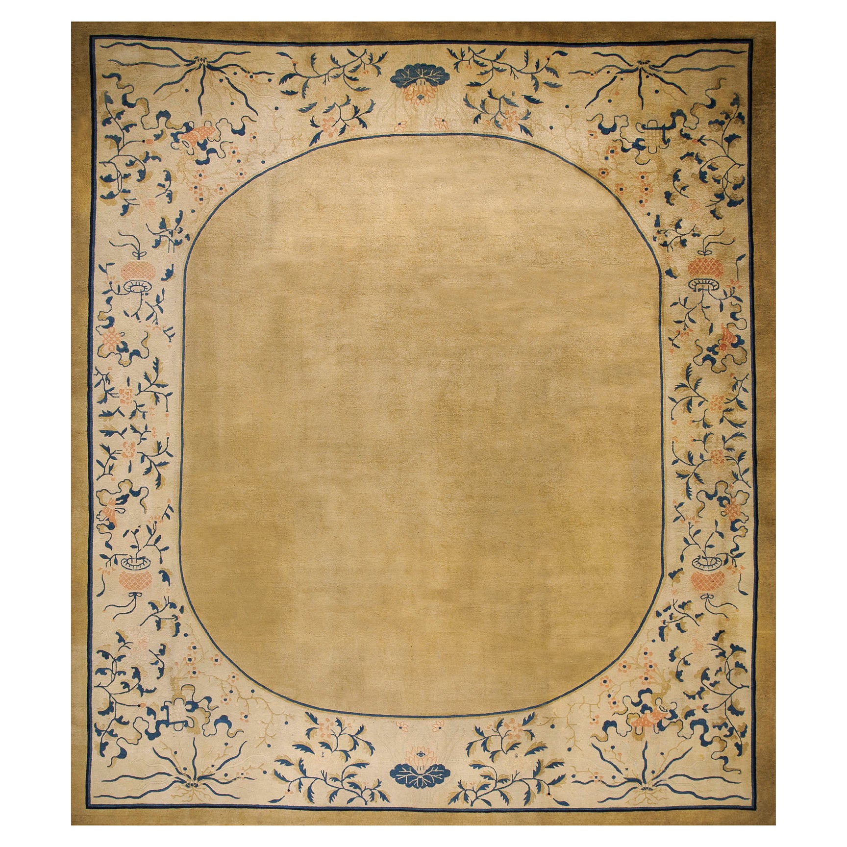 Tappeto cinese di Pechino della fine del XIX secolo ( 11' 4'' x 14' - 345 x 425 cm ) in vendita