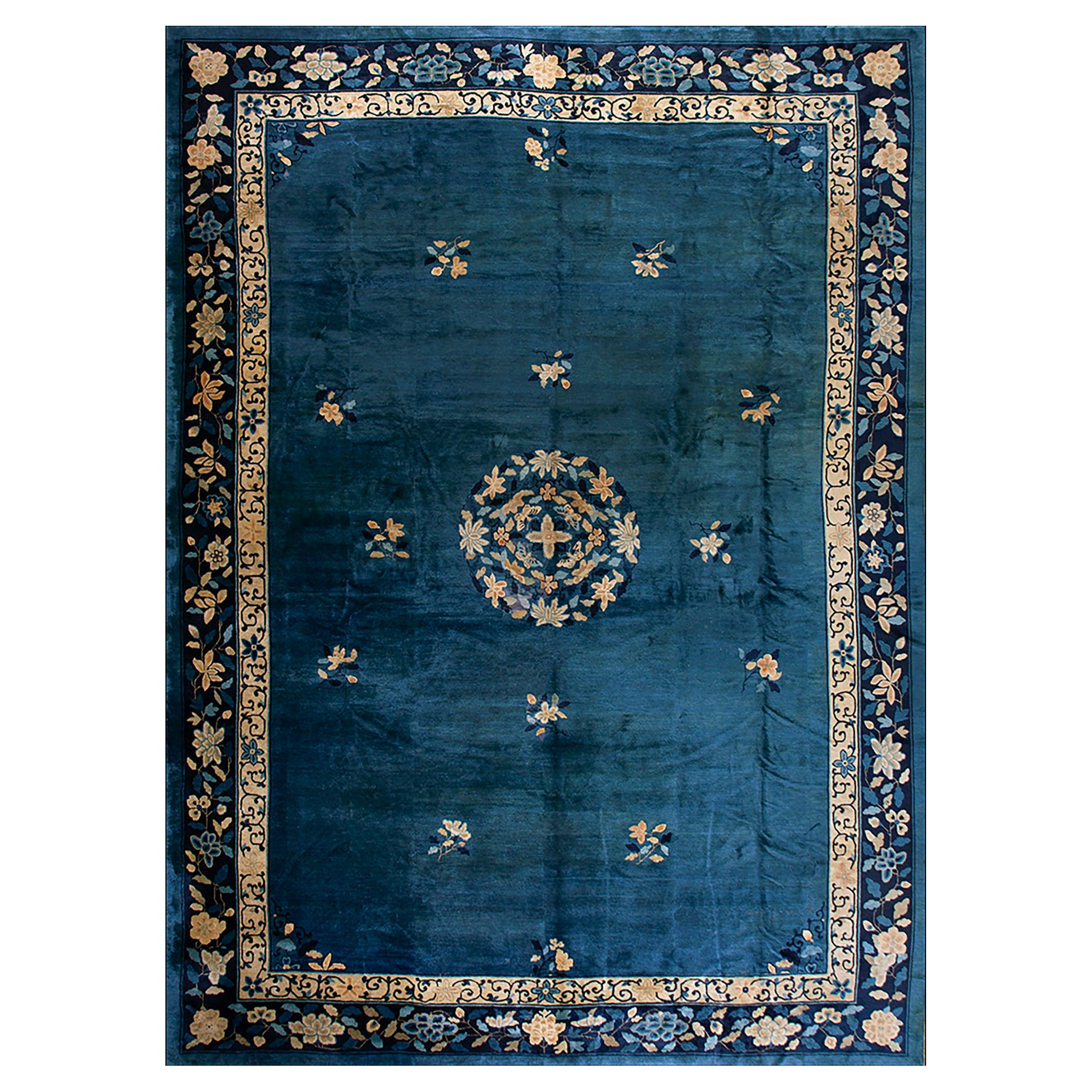Tappeto cinese di Pechino della fine del XIX secolo ( 13' x 17'10'' - 396 x 544 )