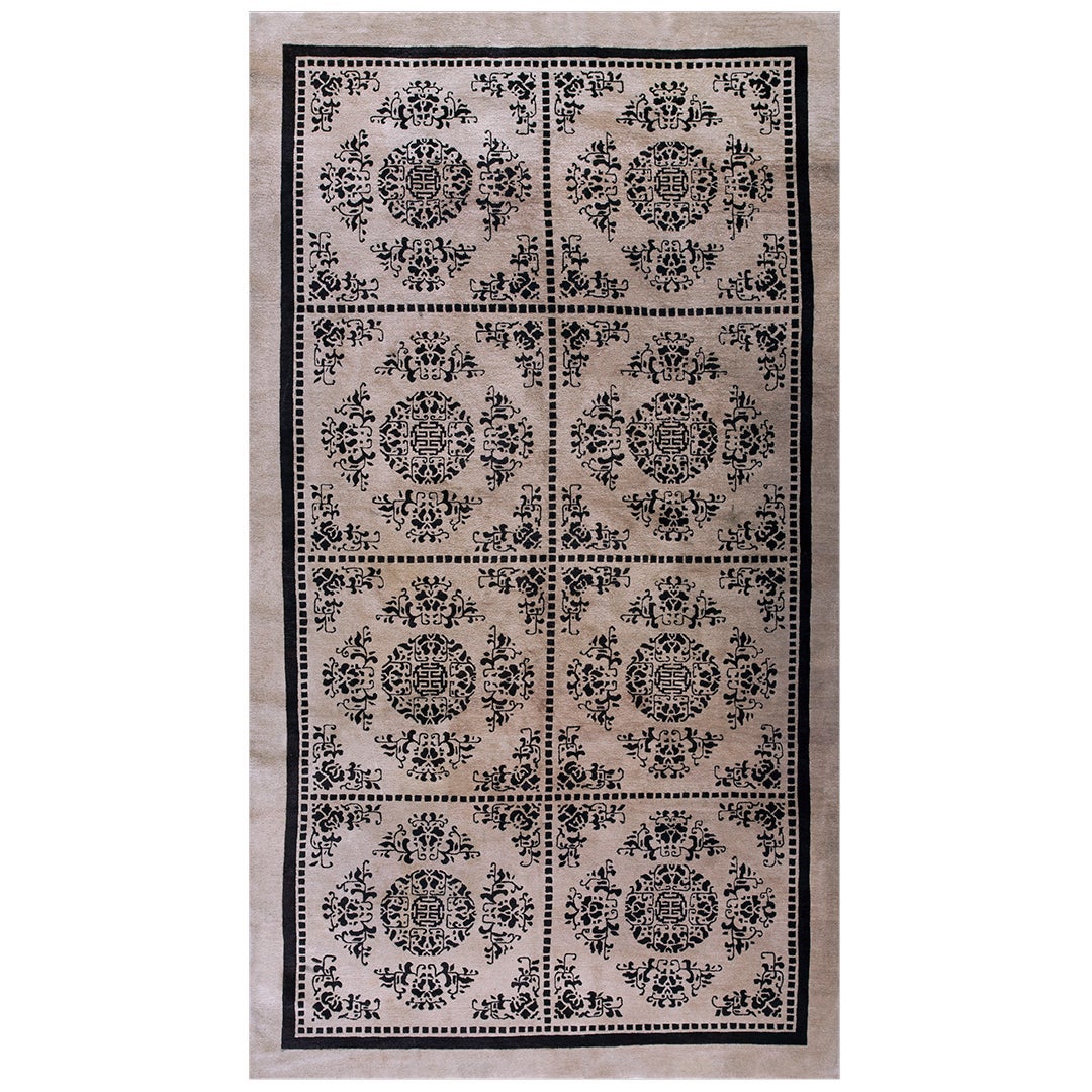 Tapis chinois de Pékin de la fin du 19ème siècle (  6'' x 10''7"" - 183 x 323 )