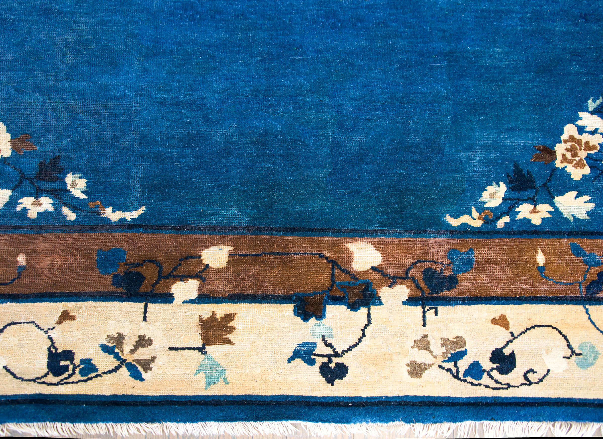 Tapis chinois de Pékin de la fin du XIXe siècle en vente 7