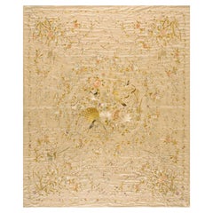 Late 19th Century Chinese Silk Embroidery ( 6'2'' x 9'8''- 188 x 295 )