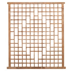 Late 19th Century Chinese Window Screen