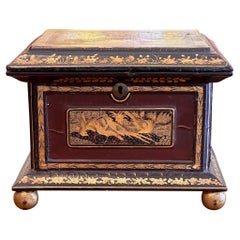 Antique Late 19th Century Chinoiserie Box