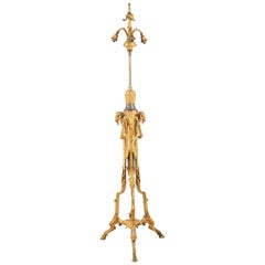 Late 19th Century Classical Ormolu Standard Lamp