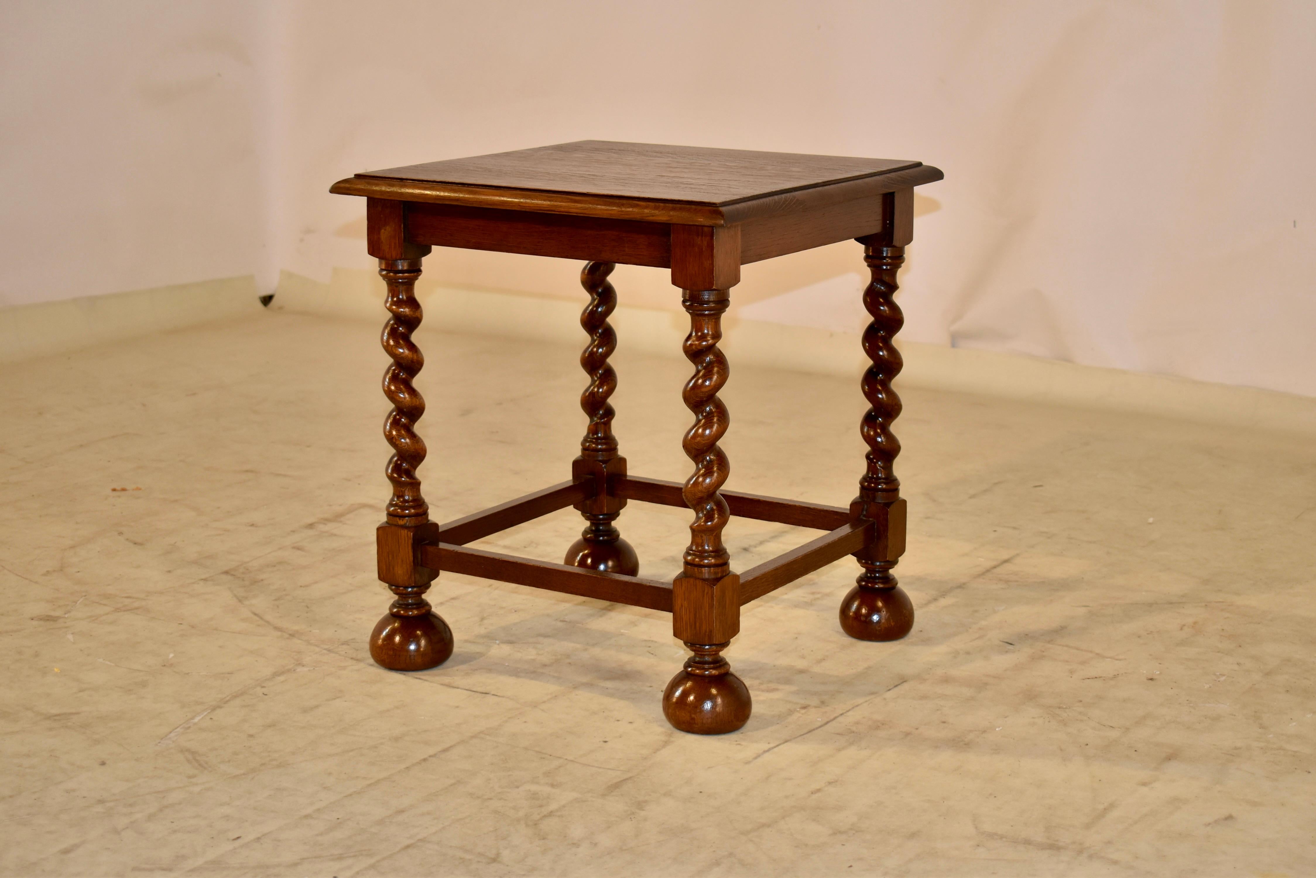 Oak Late 19th Century Cocktail Table