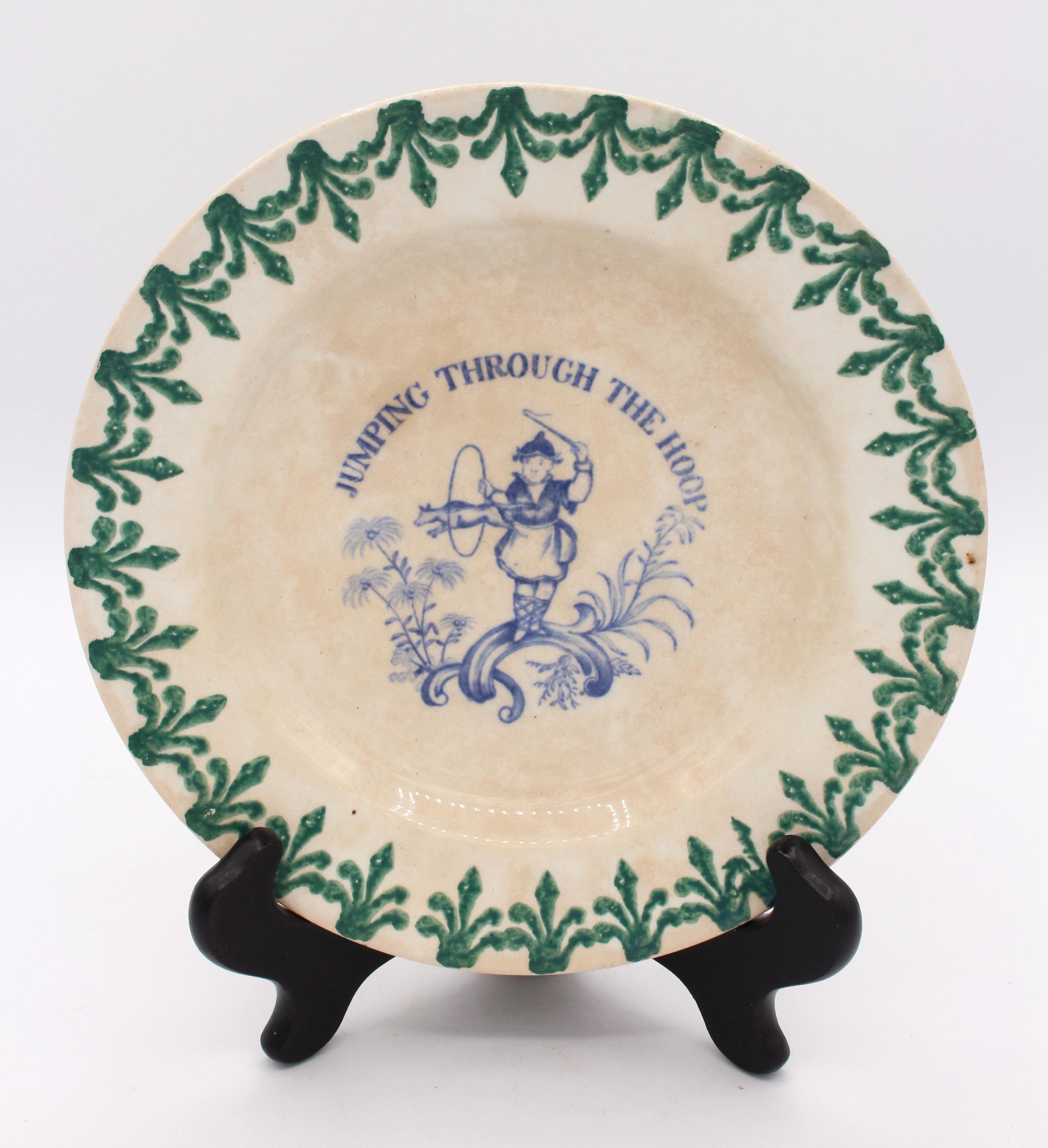 Late 19th Century Collection of 7 Clementson Brothers Ironstone Plates For Sale 2