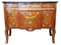 Late 19th Century Commode with Marble Top