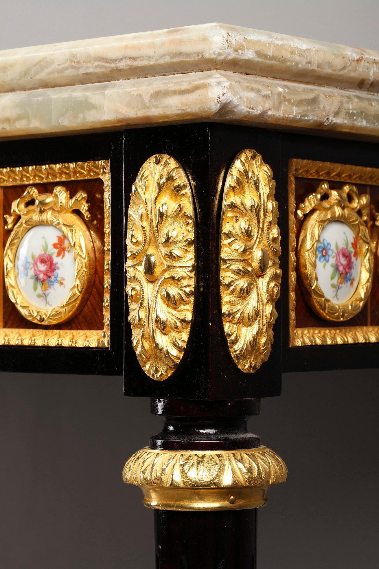 Late 19th Century Console Table and Mirror in Louis XVI Style 7