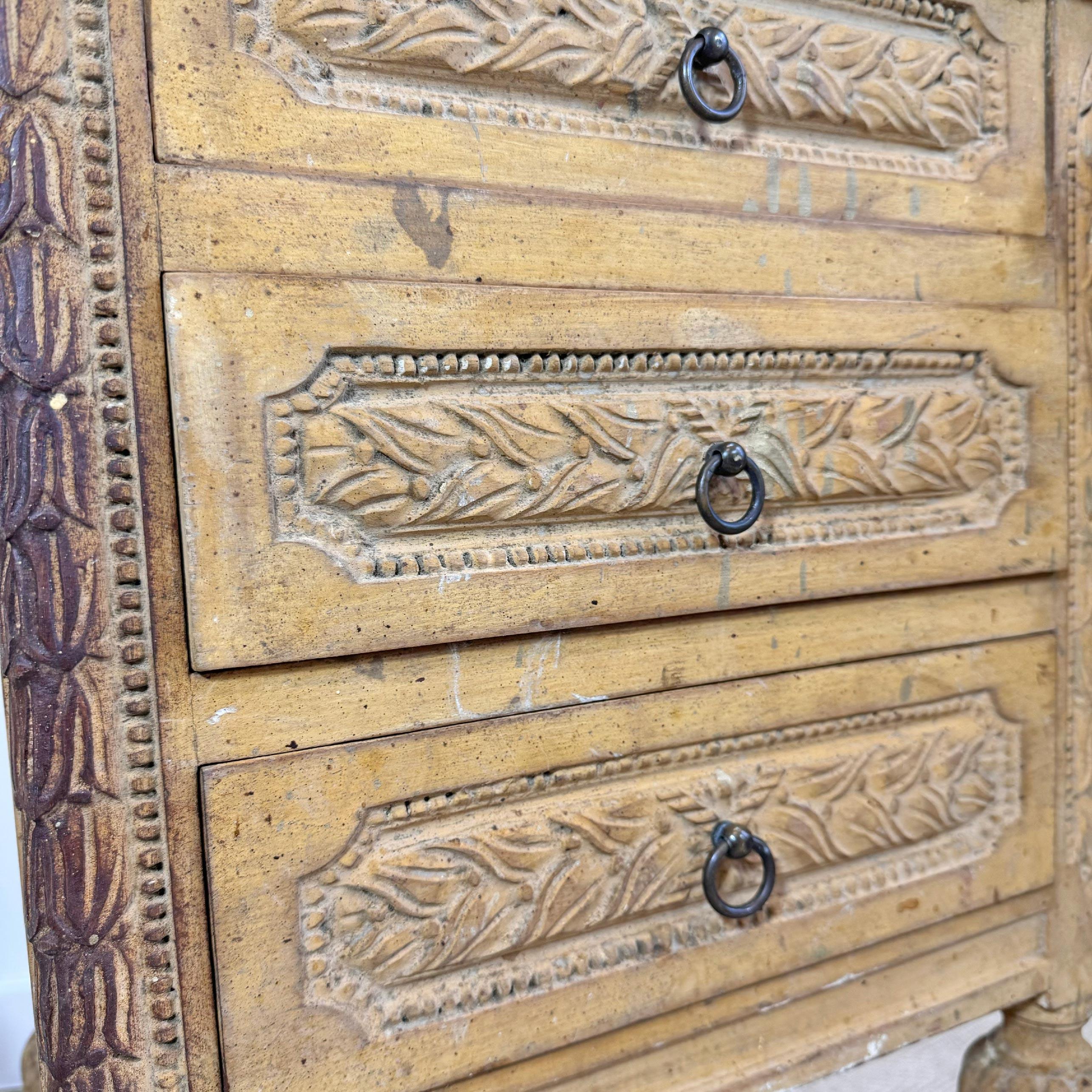 Late 19th Century Continental Bedside Drawers 5