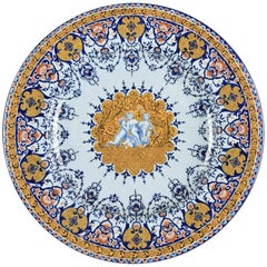 Late 19th Century Continental Pottery Charger