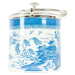 Late 19th Century Copeland Porcelain Covered Ice Bucket