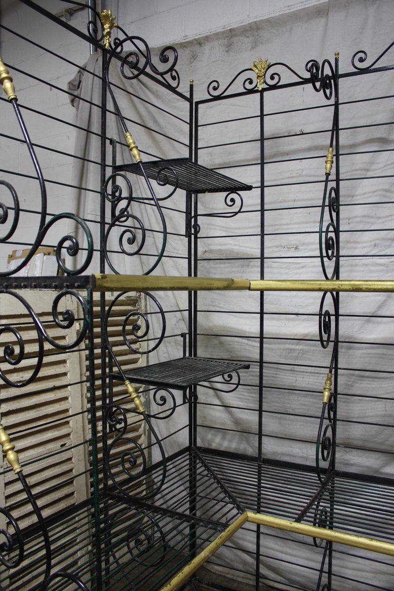 Late 19th Century Corner Baker Rack For Sale at 1stDibs