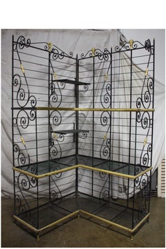 Late 19th Century Corner Baker Rack