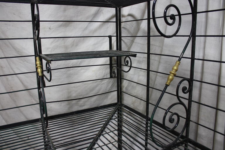Late 19th Century Corner Baker Rack For Sale at 1stDibs