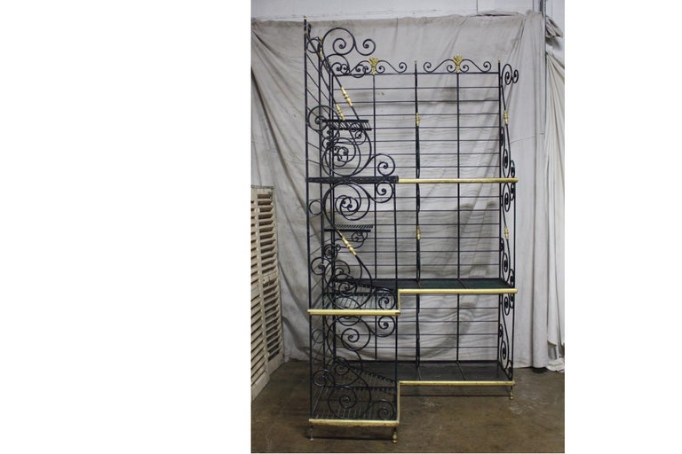Late 19th Century Corner Baker Rack For Sale at 1stDibs