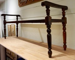 Late 19th Century Coromandel Wood Anglo Indian Plantation Cane Bench