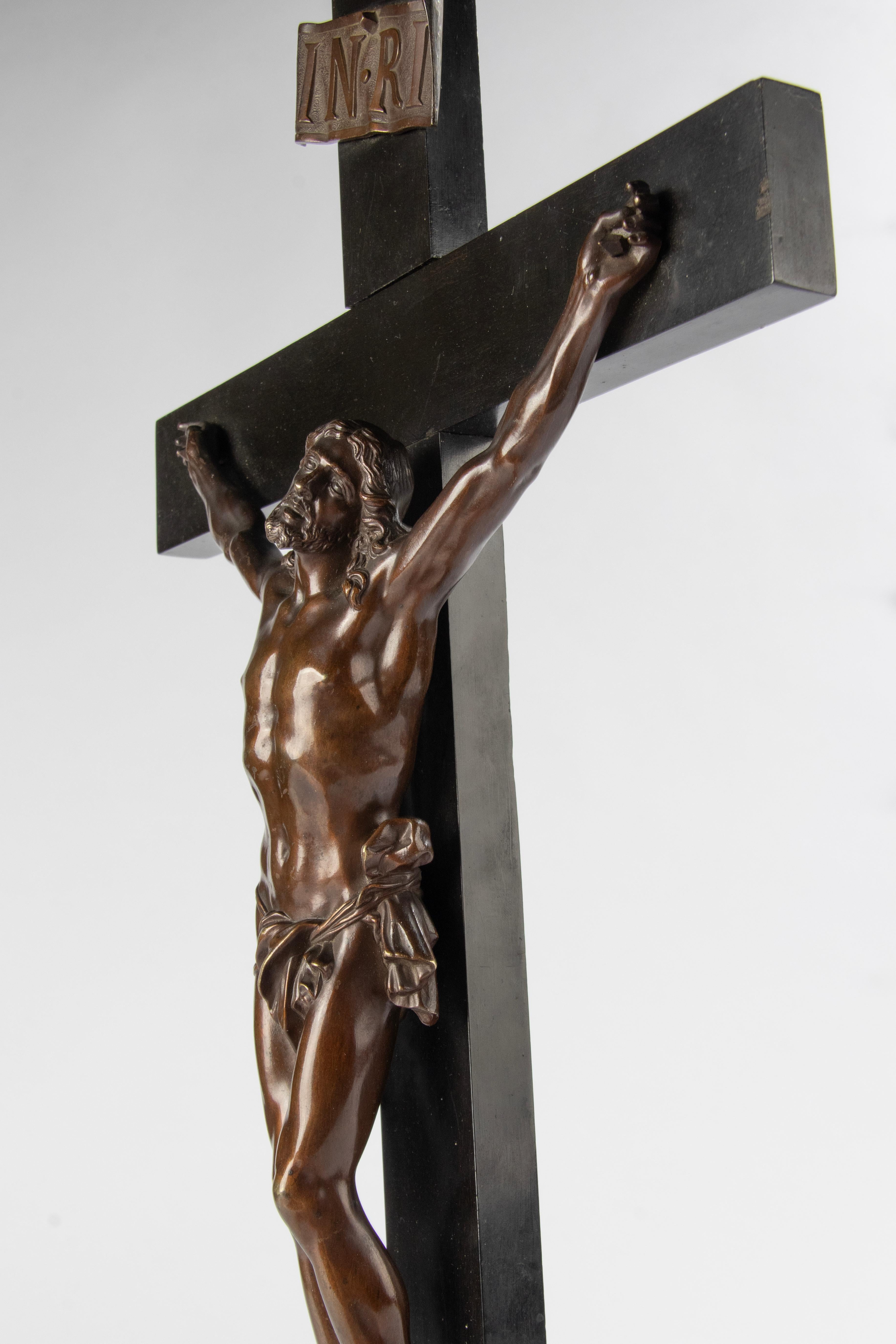 Corpus Christi Kruzifix Jesus Christus von Dèhir Frères aus dem späten 19. im Angebot 12