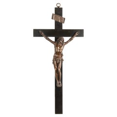 Late 19th Century Corpus Christi Crucifix Jesus Christ by Dèhir Frères