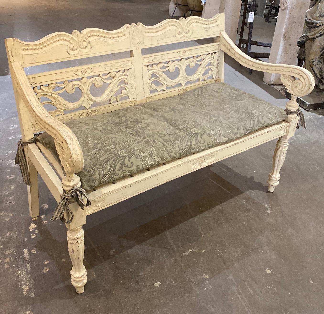 Late 19th Century Country French Bench 3