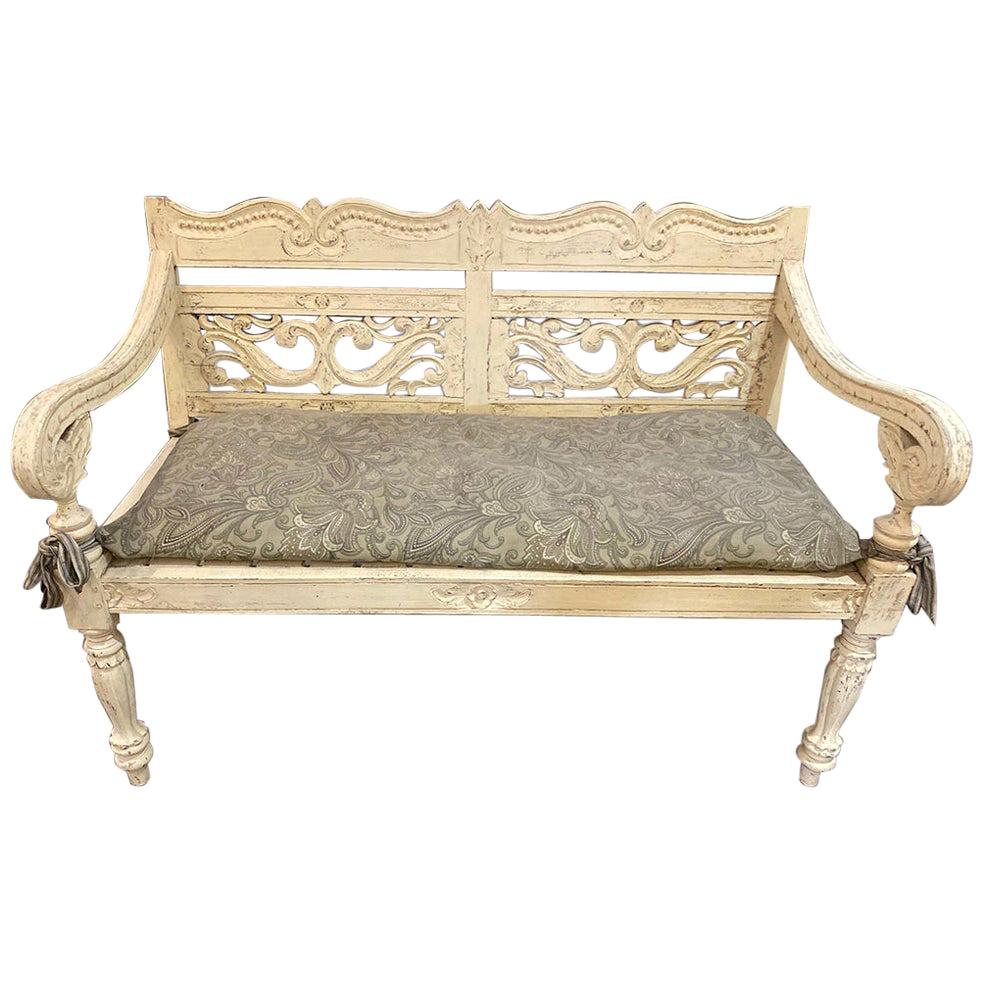 Late 19th Century Country French Bench