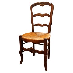 Vintage Late 19th Century Country French Side Chair