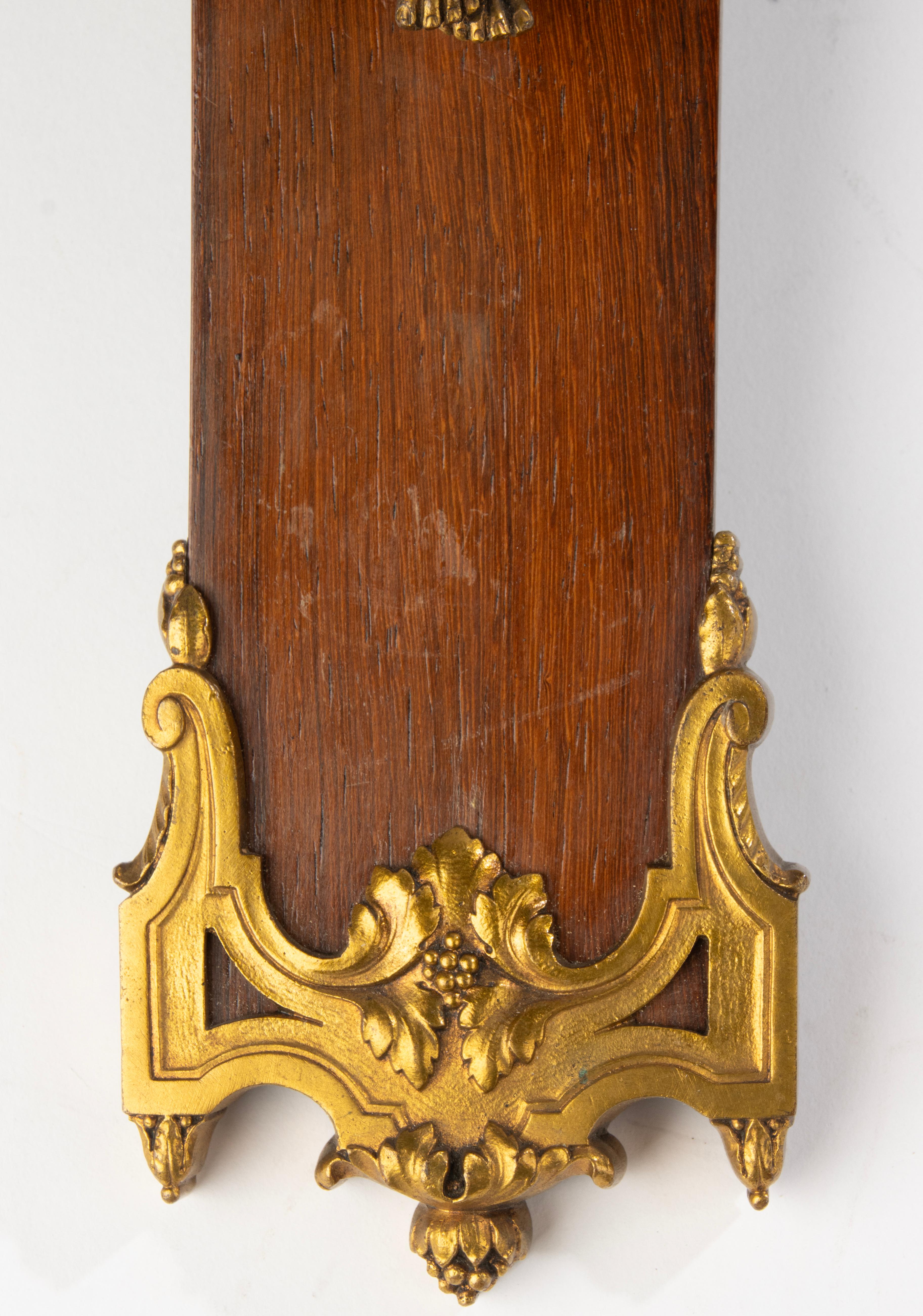 Late 19th Century Crucifix - Corpus Christi - Ormolu Gilt Bronze - Wooden Cross 1