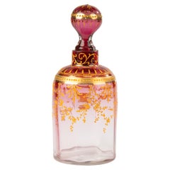 Late 19th Century Crystal Decanter - Moser