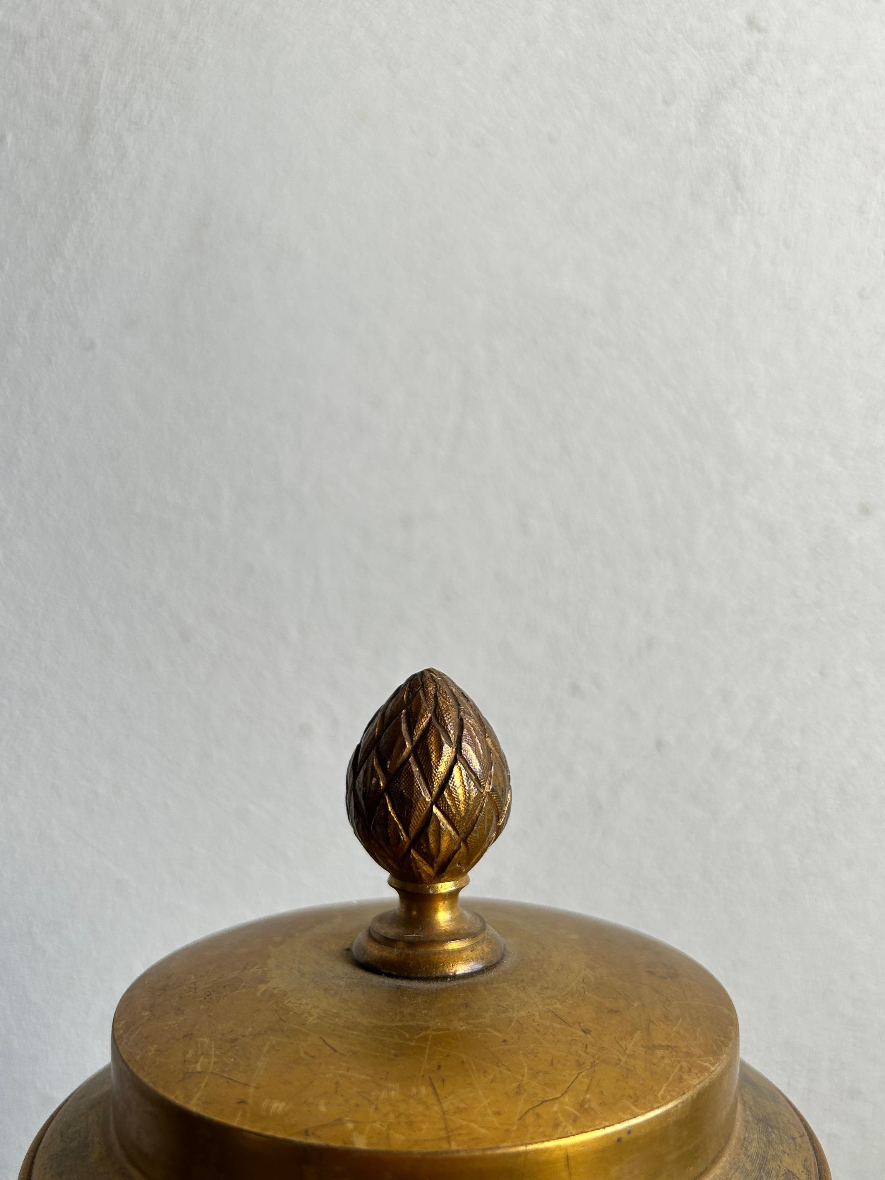 Néoclassique Lampe de table danoise en bronze de la fin du XIXe siècle dans le style Pompeii, Danemark, années 1880 en vente