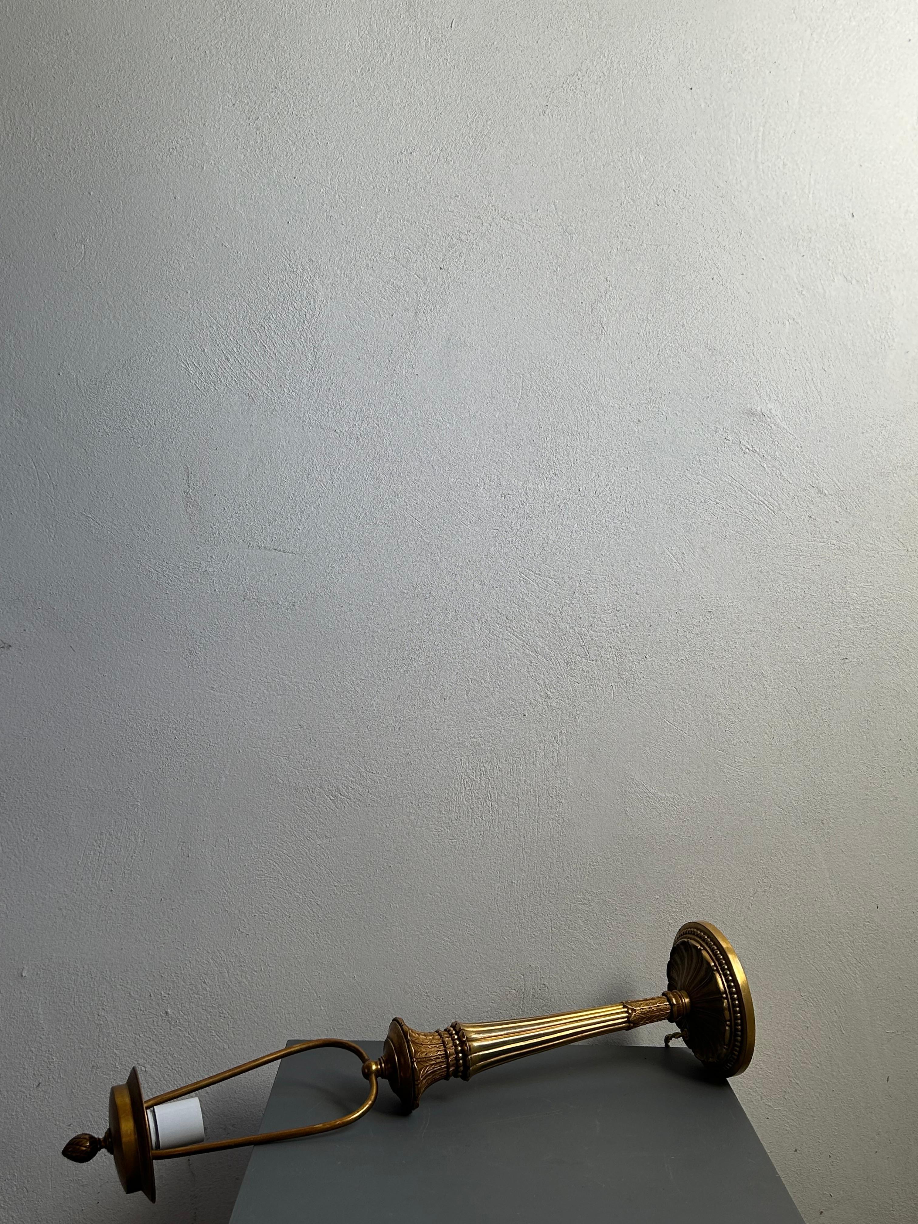 Danois Lampe de table danoise en bronze de la fin du XIXe siècle dans le style Pompeii, Danemark, années 1880 en vente