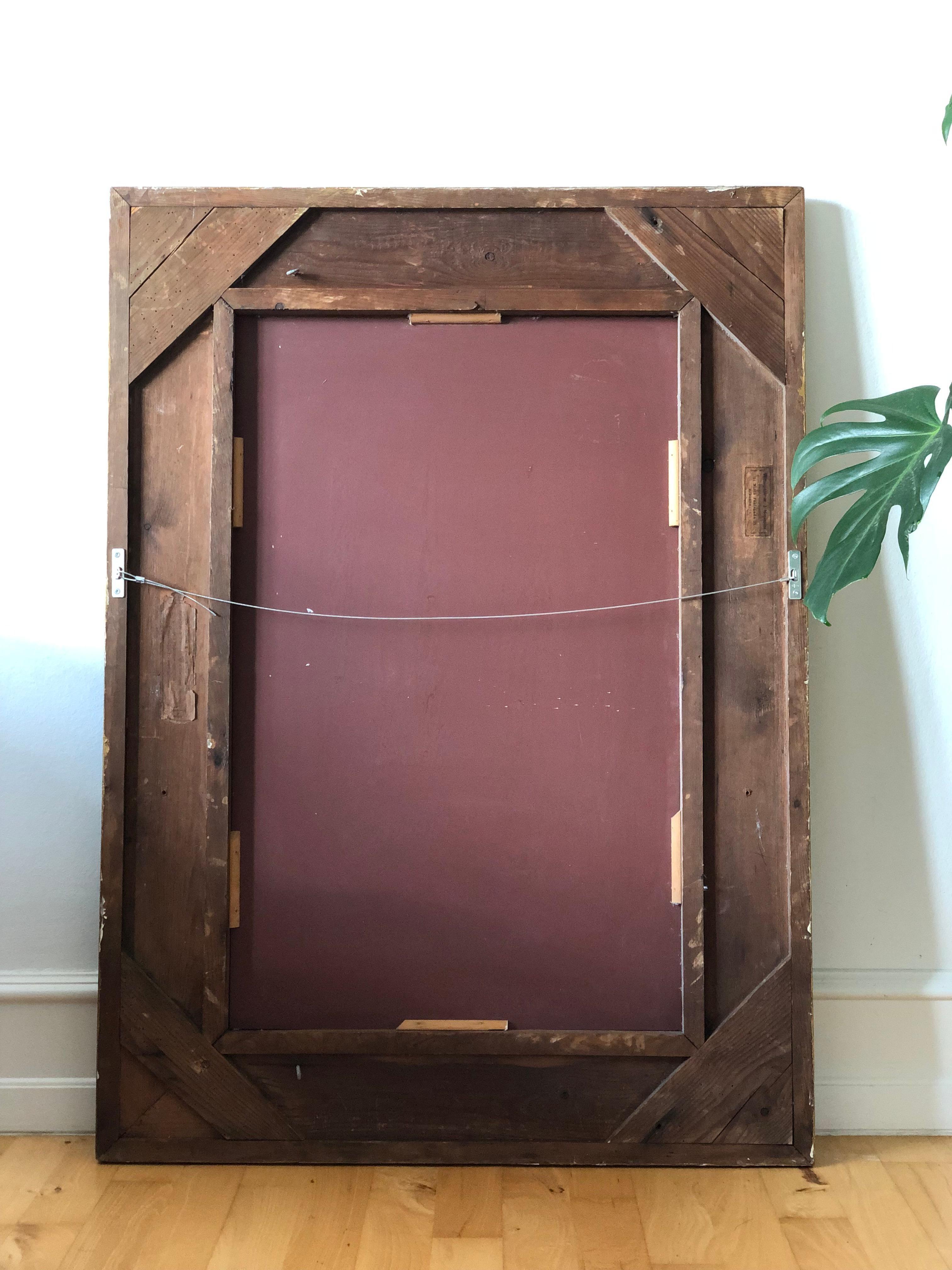 Late 19th Century Danish Giltwood Mirror by W. J. Mogensen Copenhagen For Sale 5