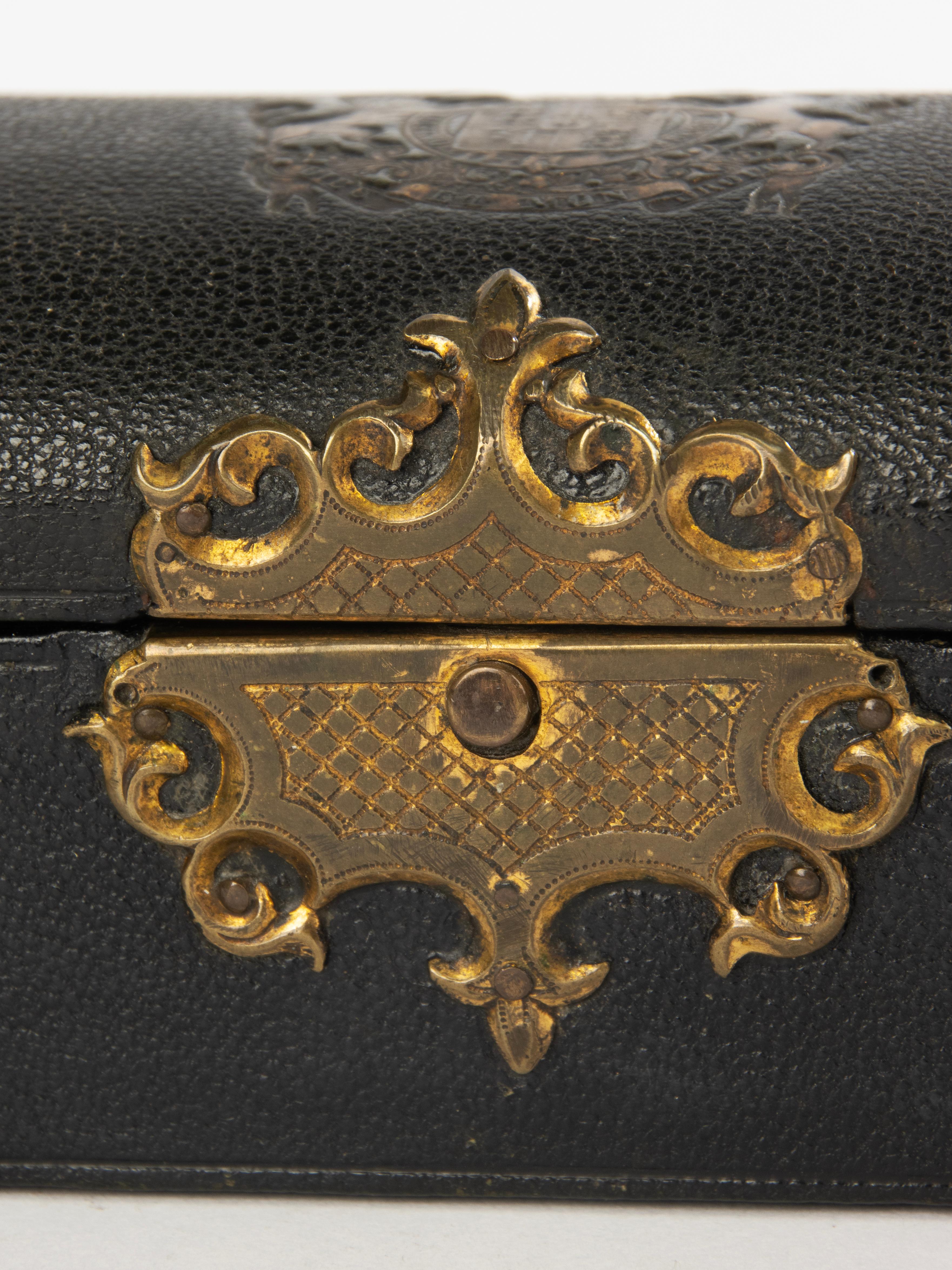 Late 19th Century Desk Box -  Bayley's England For Sale 5