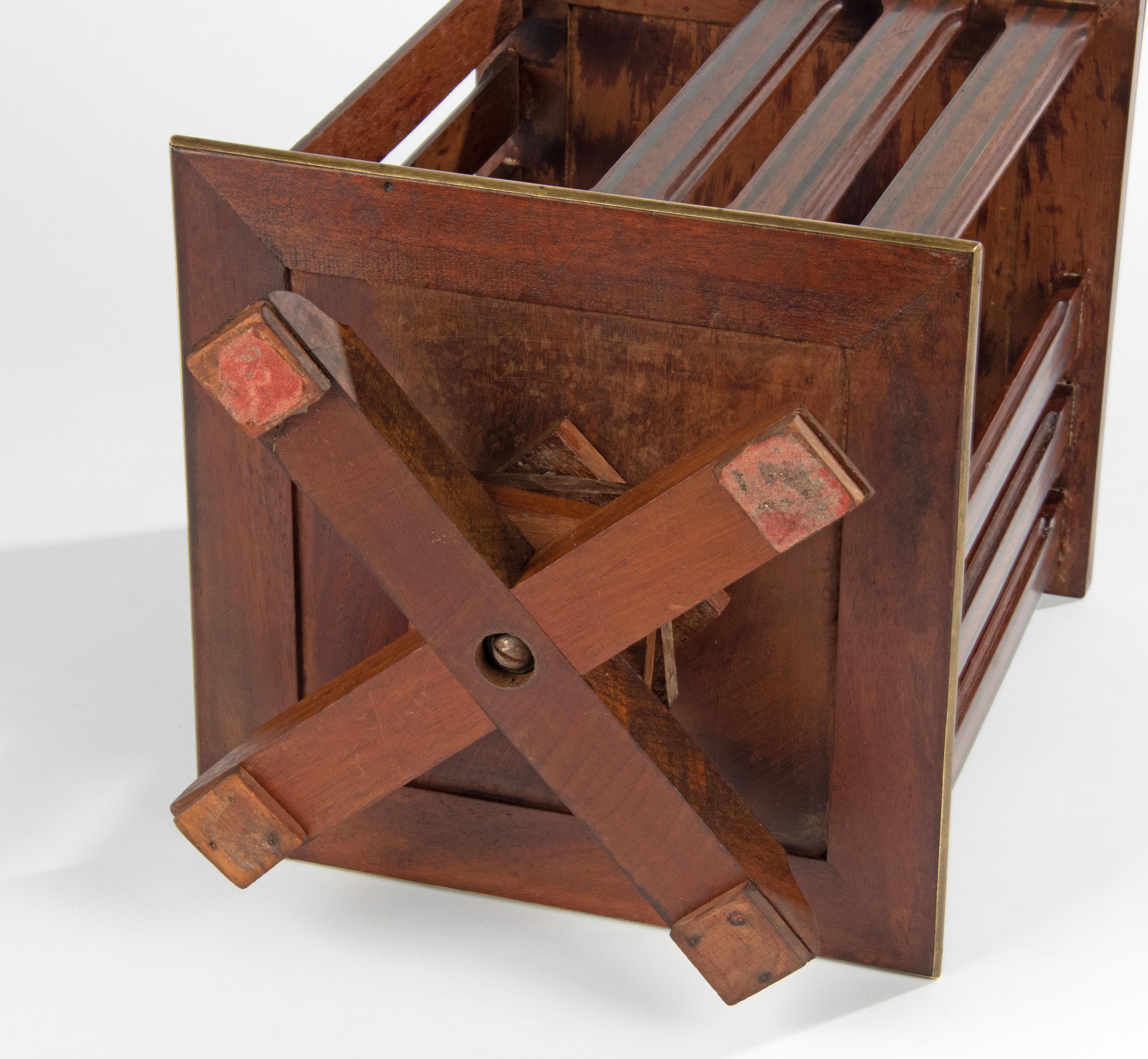 Late 19th Century Reddish Wood Desktop / Revolving Desk Bookcase For Sale 12