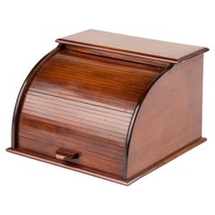 Late 19th Century Desktop Tambour Letter Storage Box