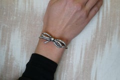 Late 19th Century, Diamond Bow Bangle
