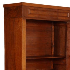 Late 19th Century Display Cabinet or Vitrine, Umbertino, Neoclassic with Drawer