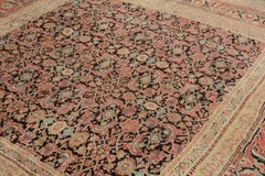 Late 19th Century Distressed Indian Agra Carpet