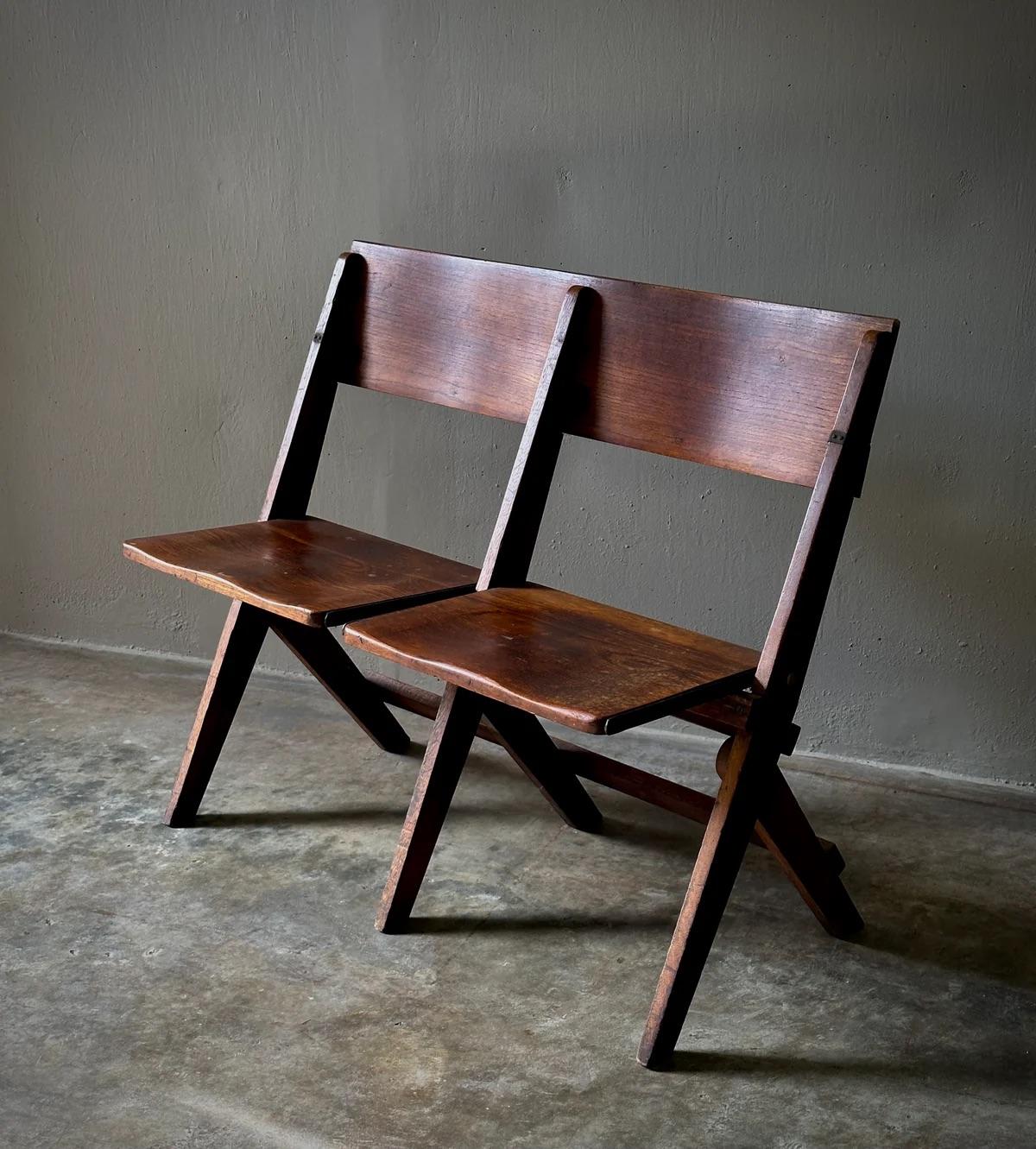 silla plegable doble