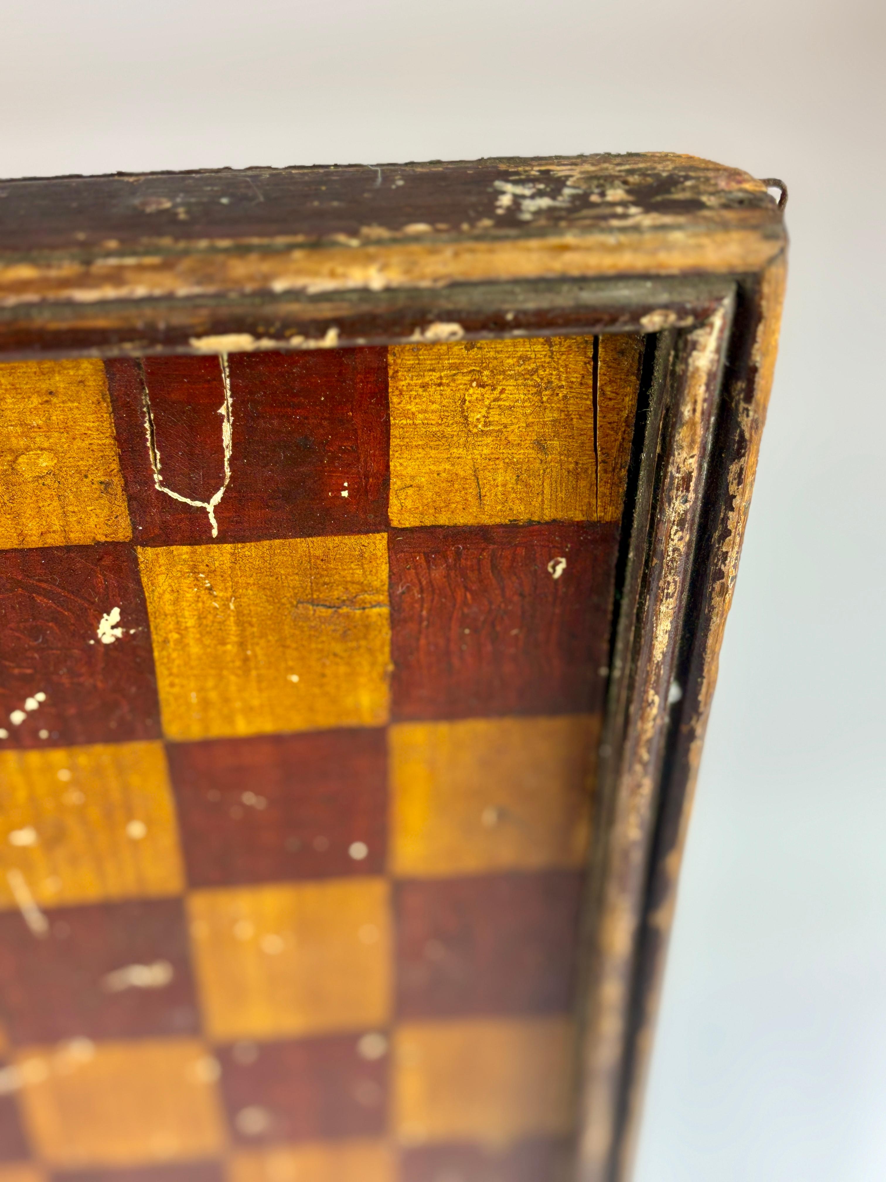Doppelseitiges Spielbrett aus dem späten 19. im Angebot 2