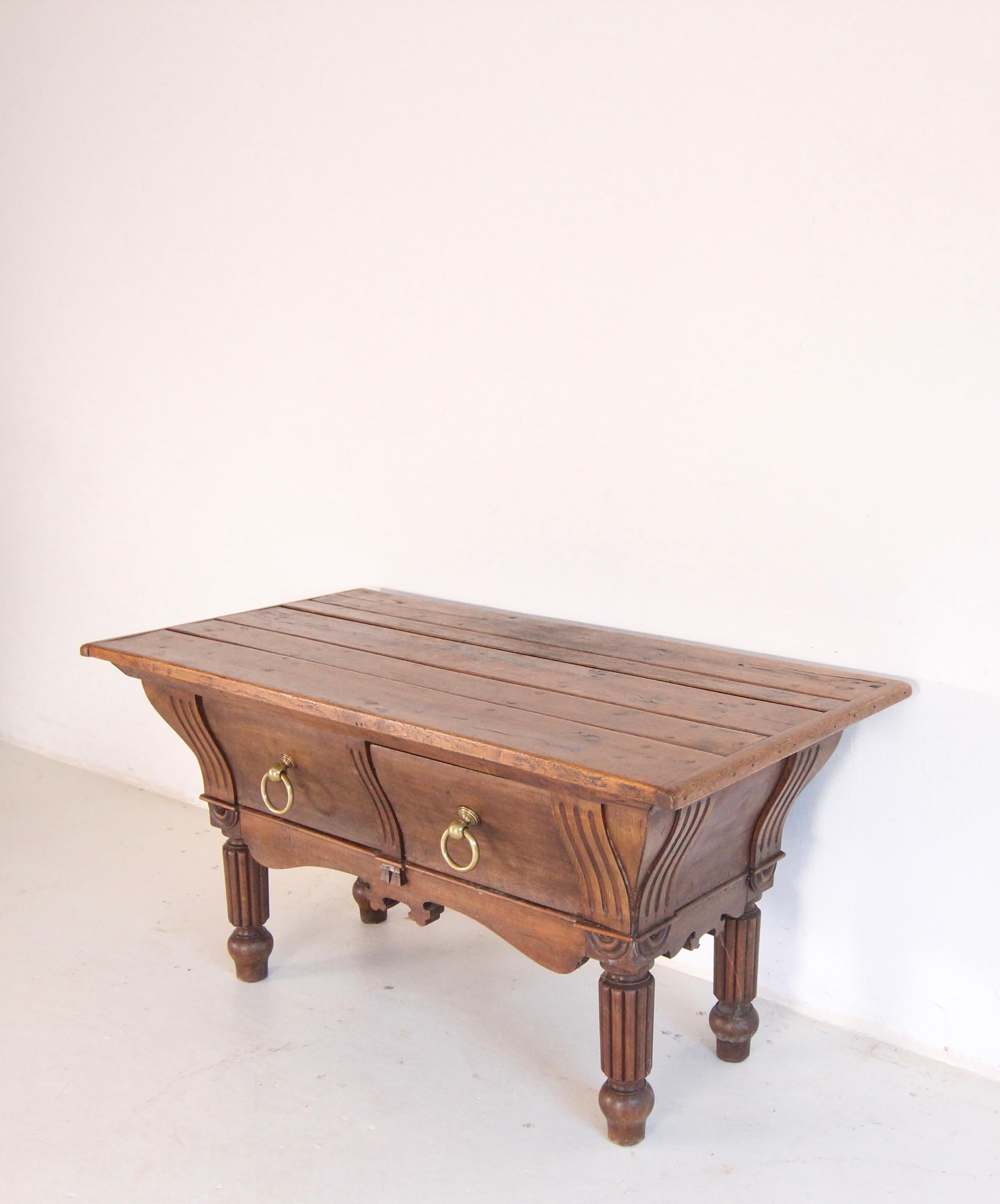 Late 19th Century Double Sided Louis Philippe Butcher Table 5