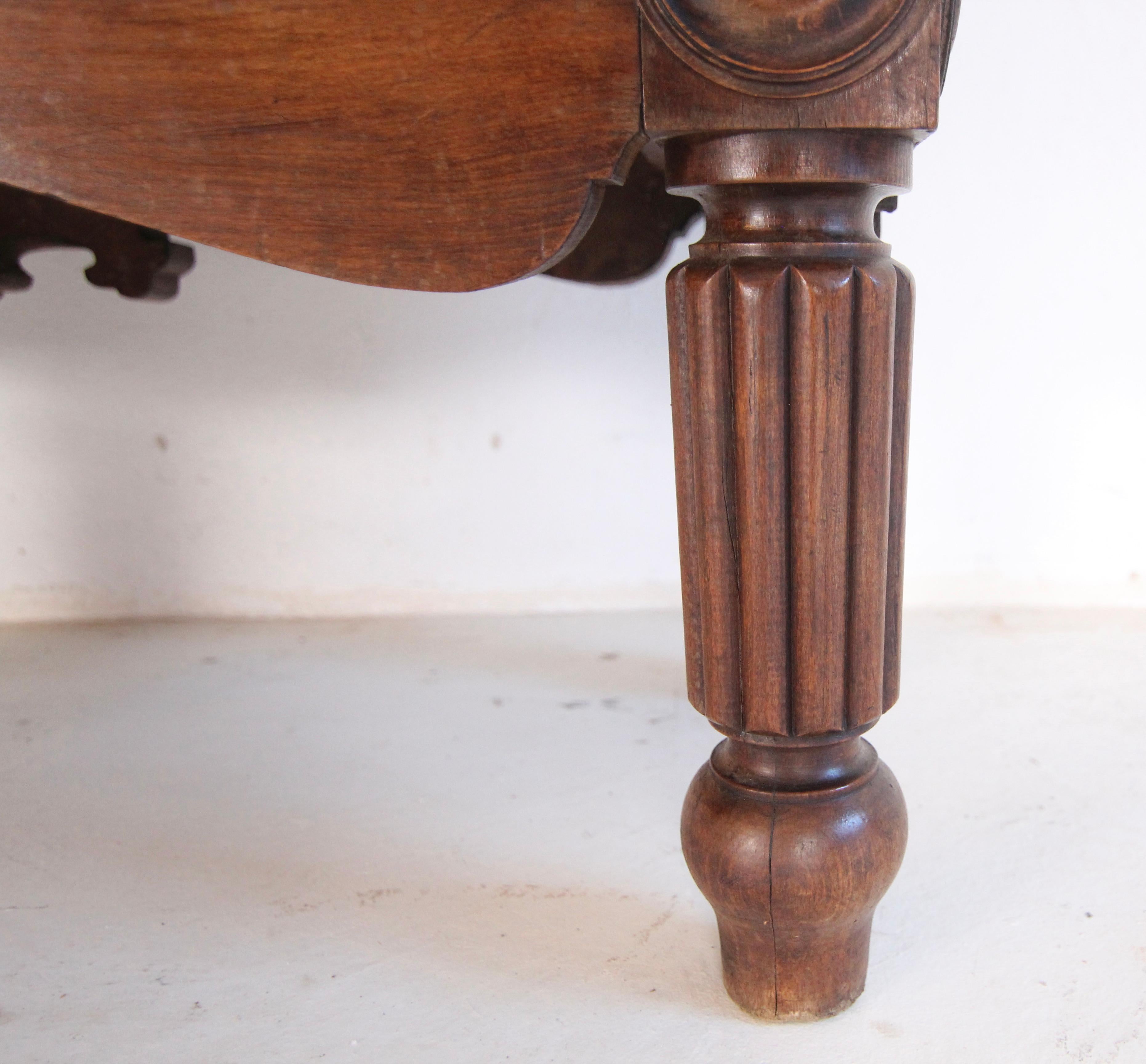 Late 19th Century Double Sided Louis Philippe Butcher Table 11