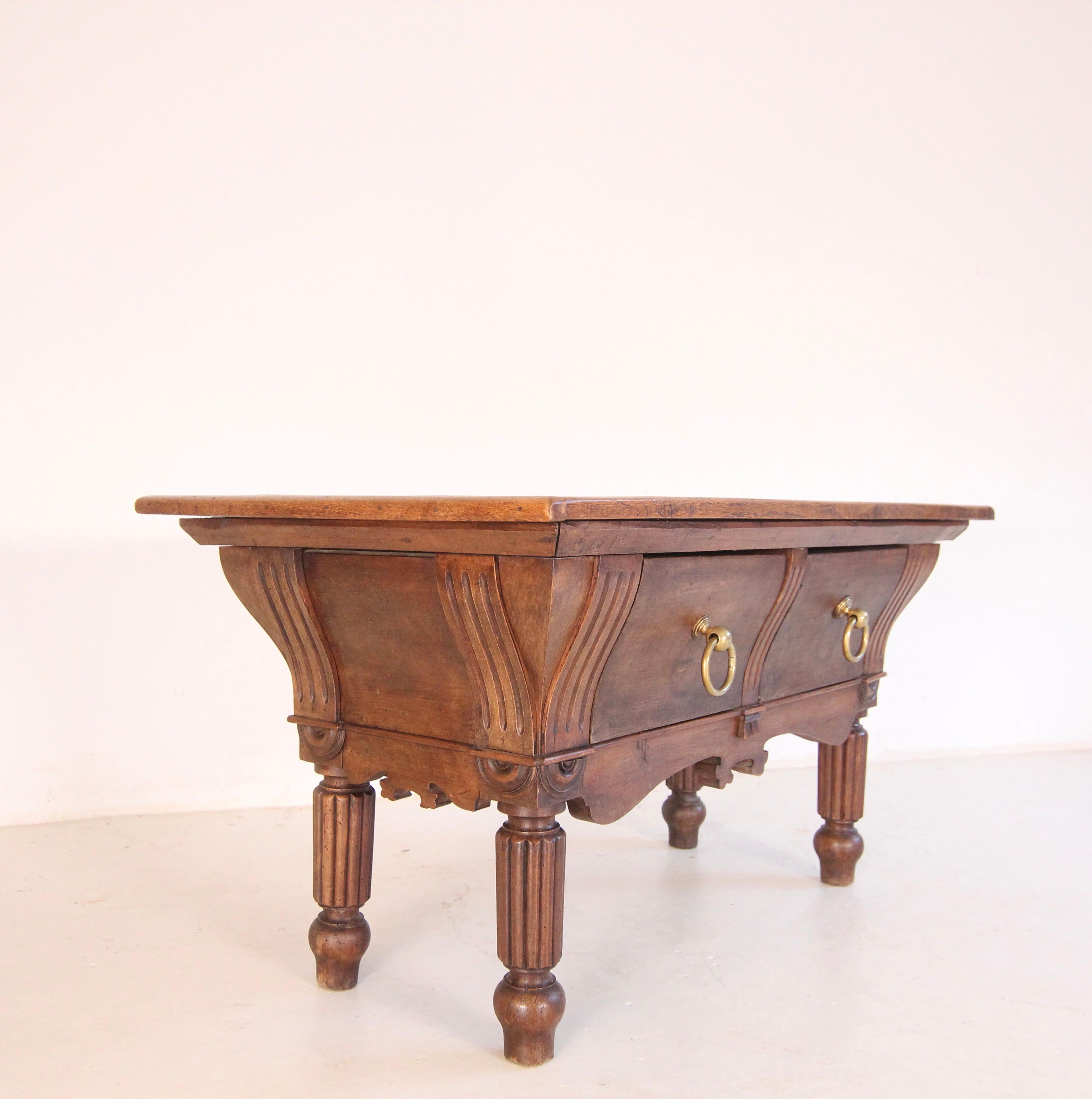 Late 19th Century Double Sided Louis Philippe Butcher Table 13