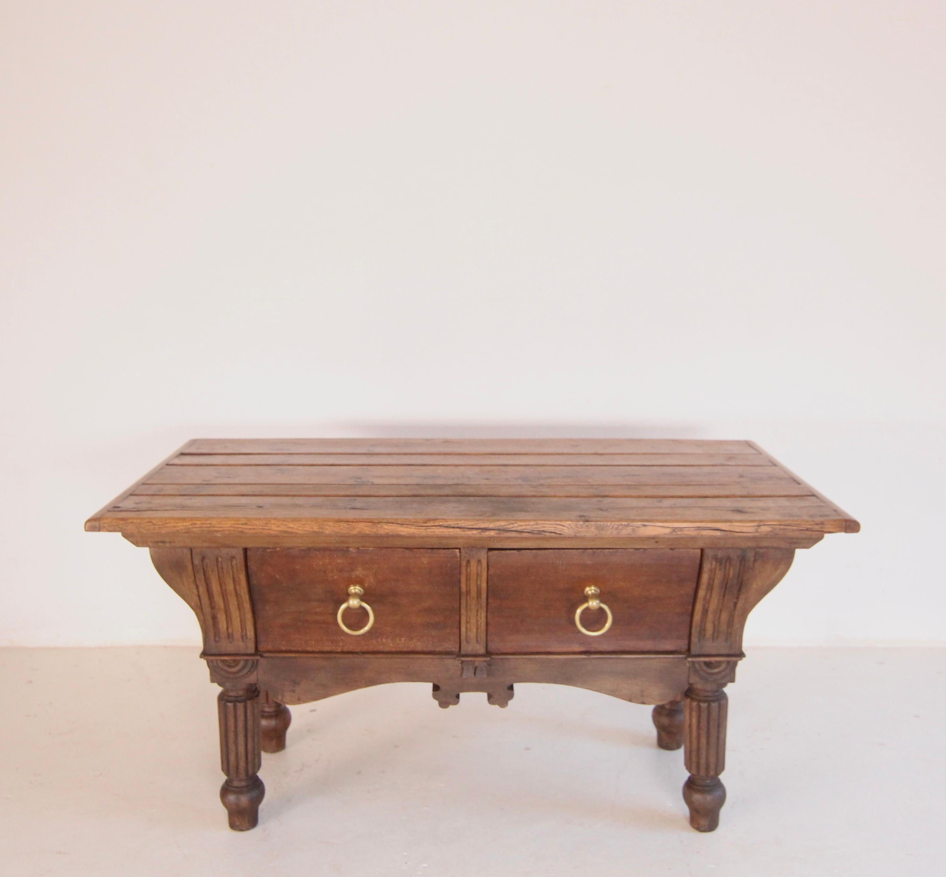Late 19th Century Double Sided Louis Philippe Butcher Table 14