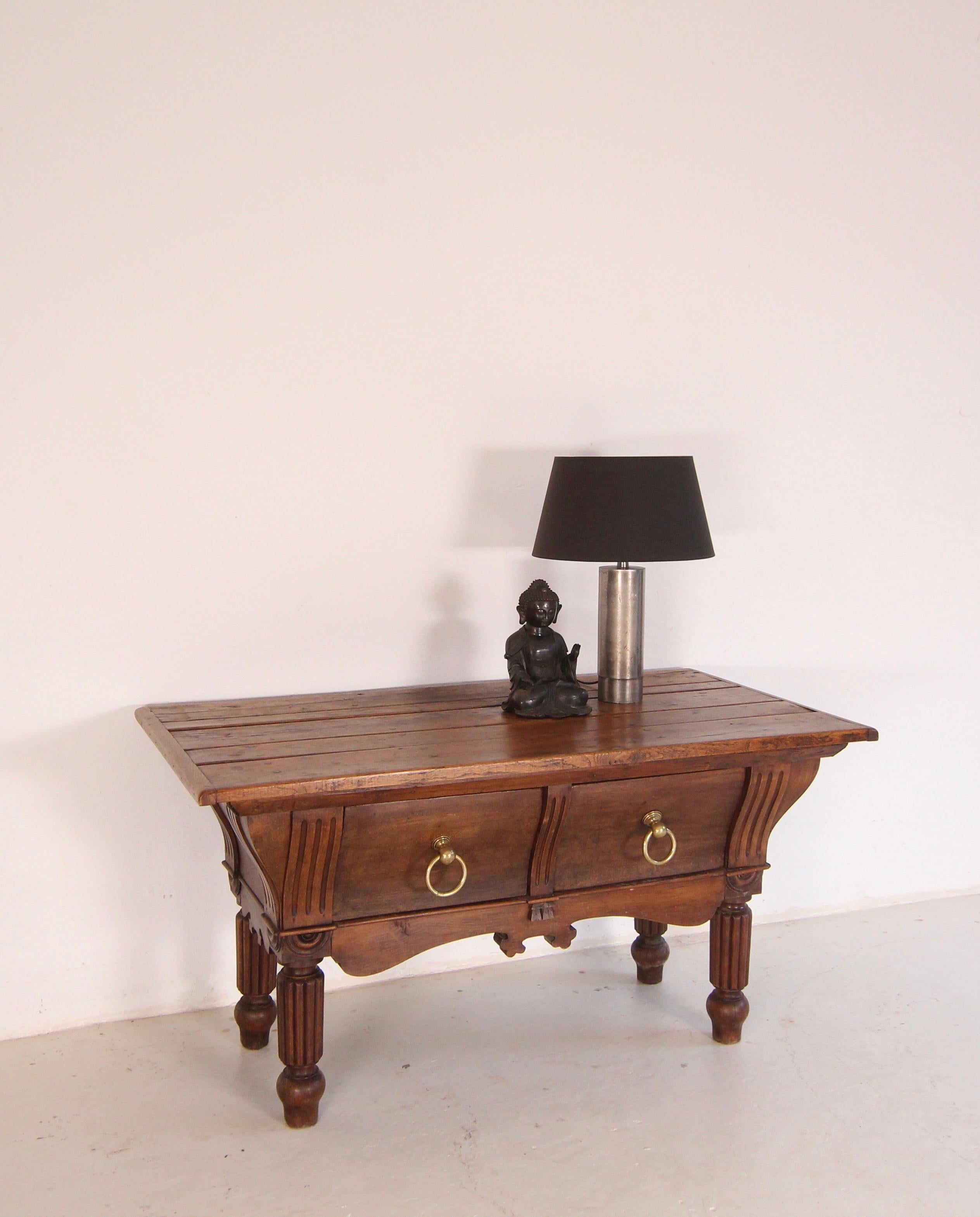 Late 19th Century Double Sided Louis Philippe Butcher Table In Good Condition In Dusseldorf, DE
