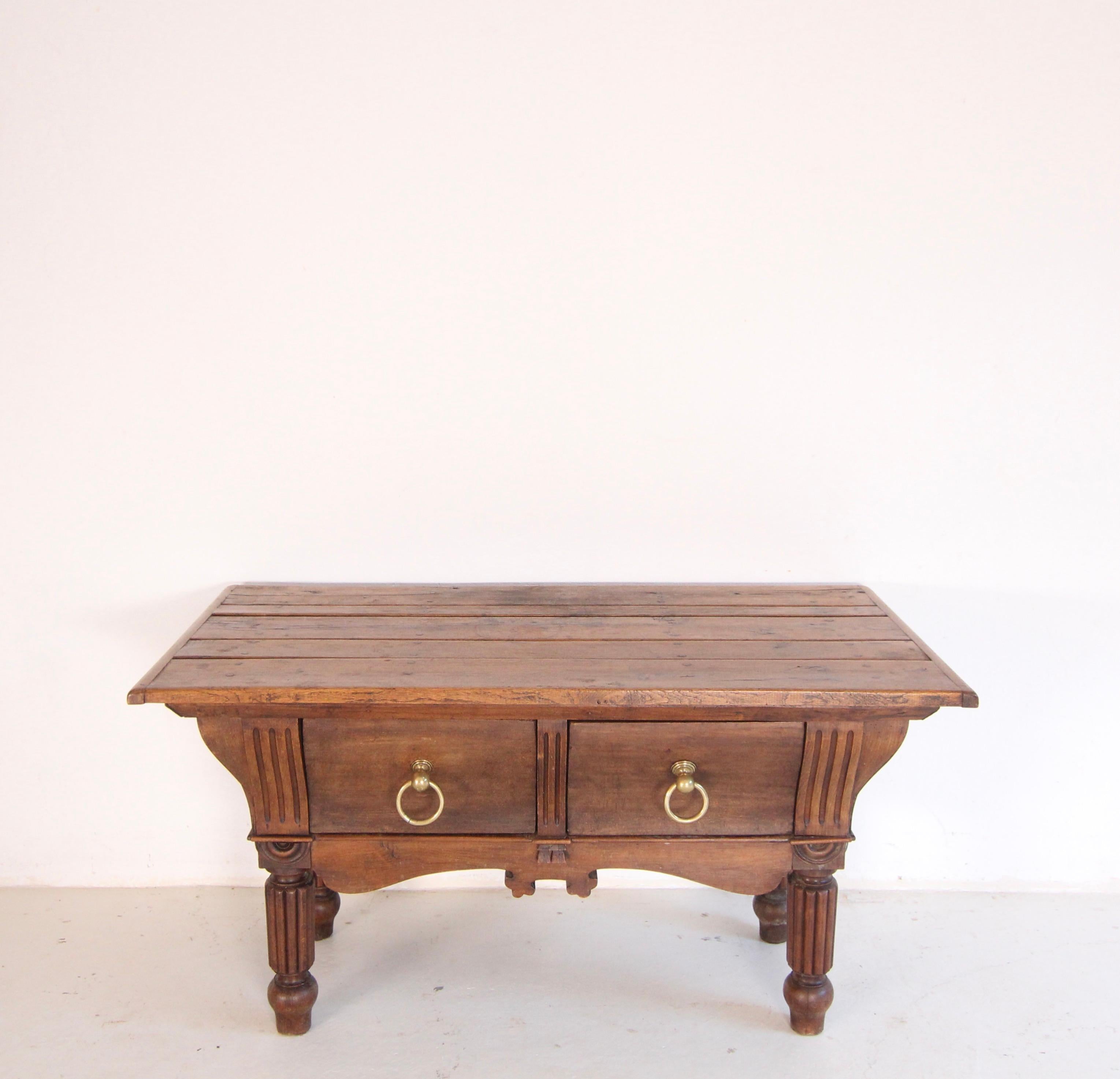 Late 19th Century Double Sided Louis Philippe Butcher Table 2