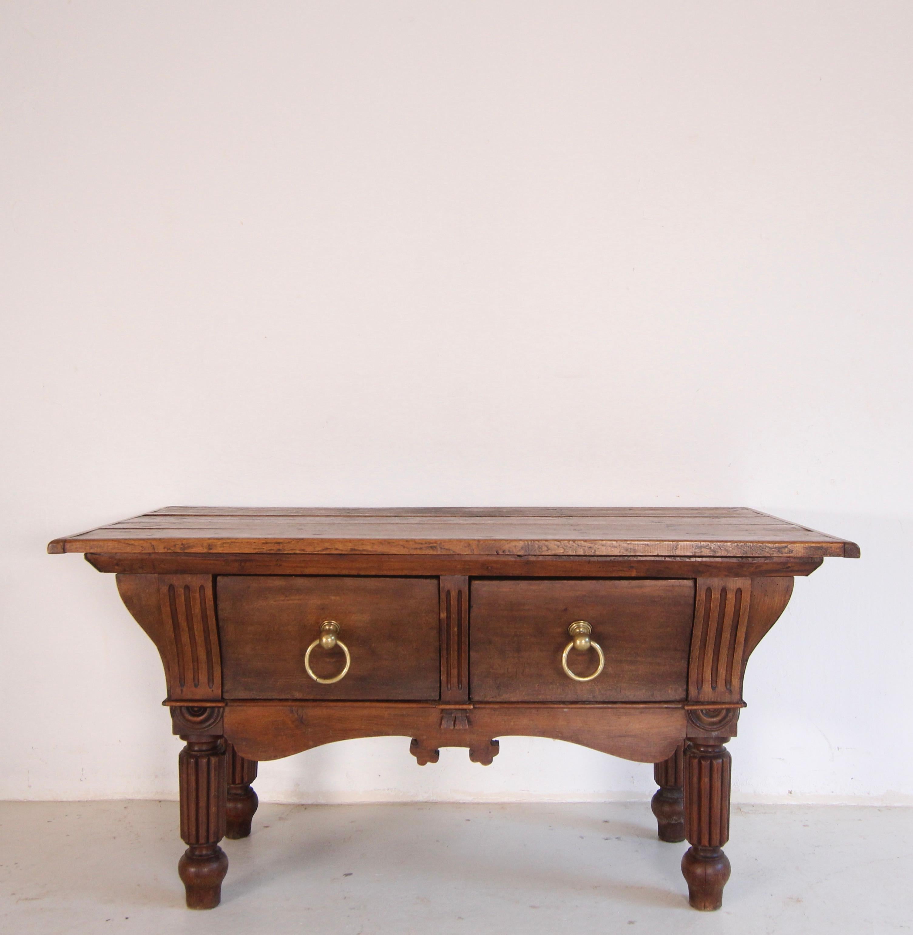 Late 19th Century Double Sided Louis Philippe Butcher Table 3