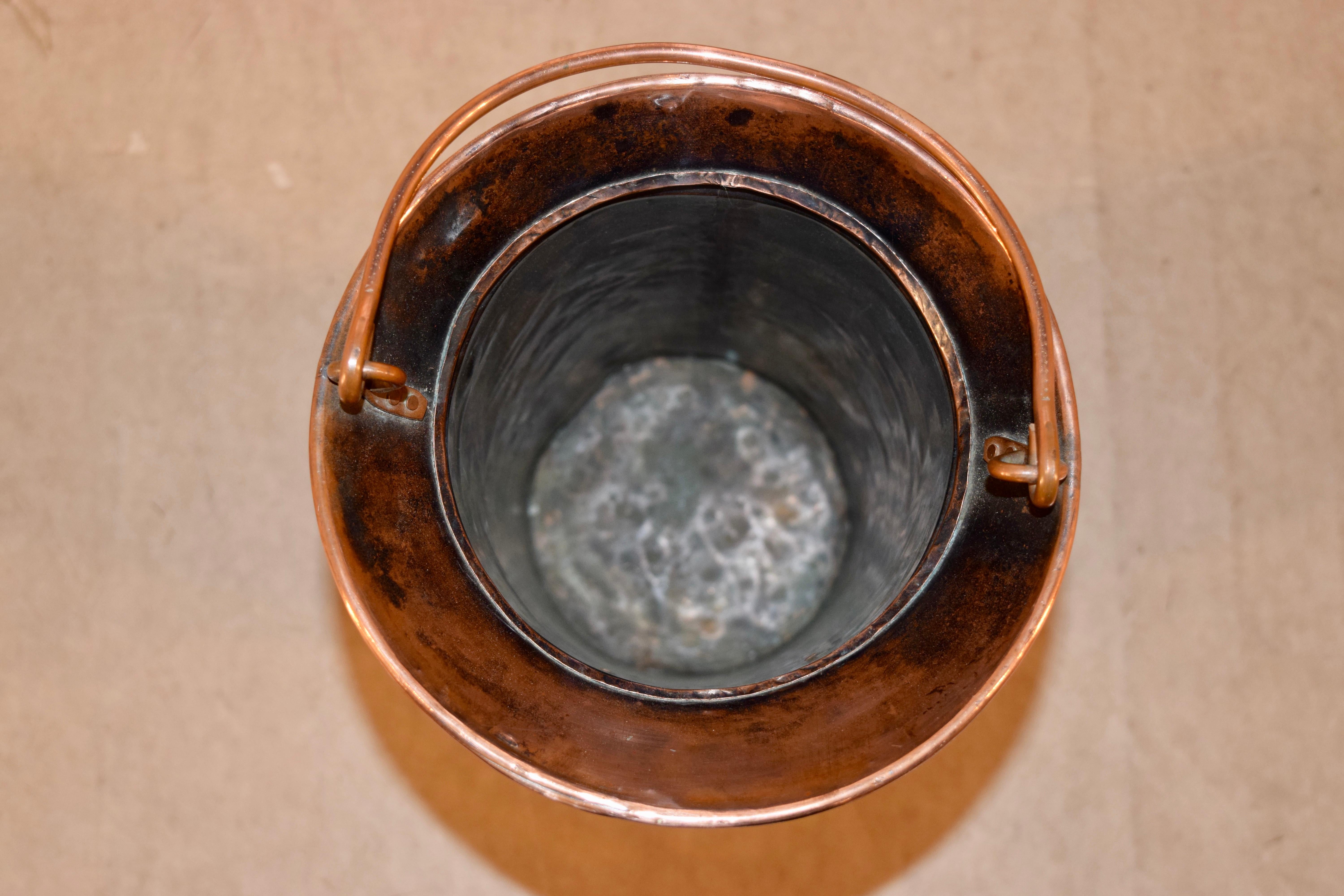 Late 19th Century Dutch Copper Can 4