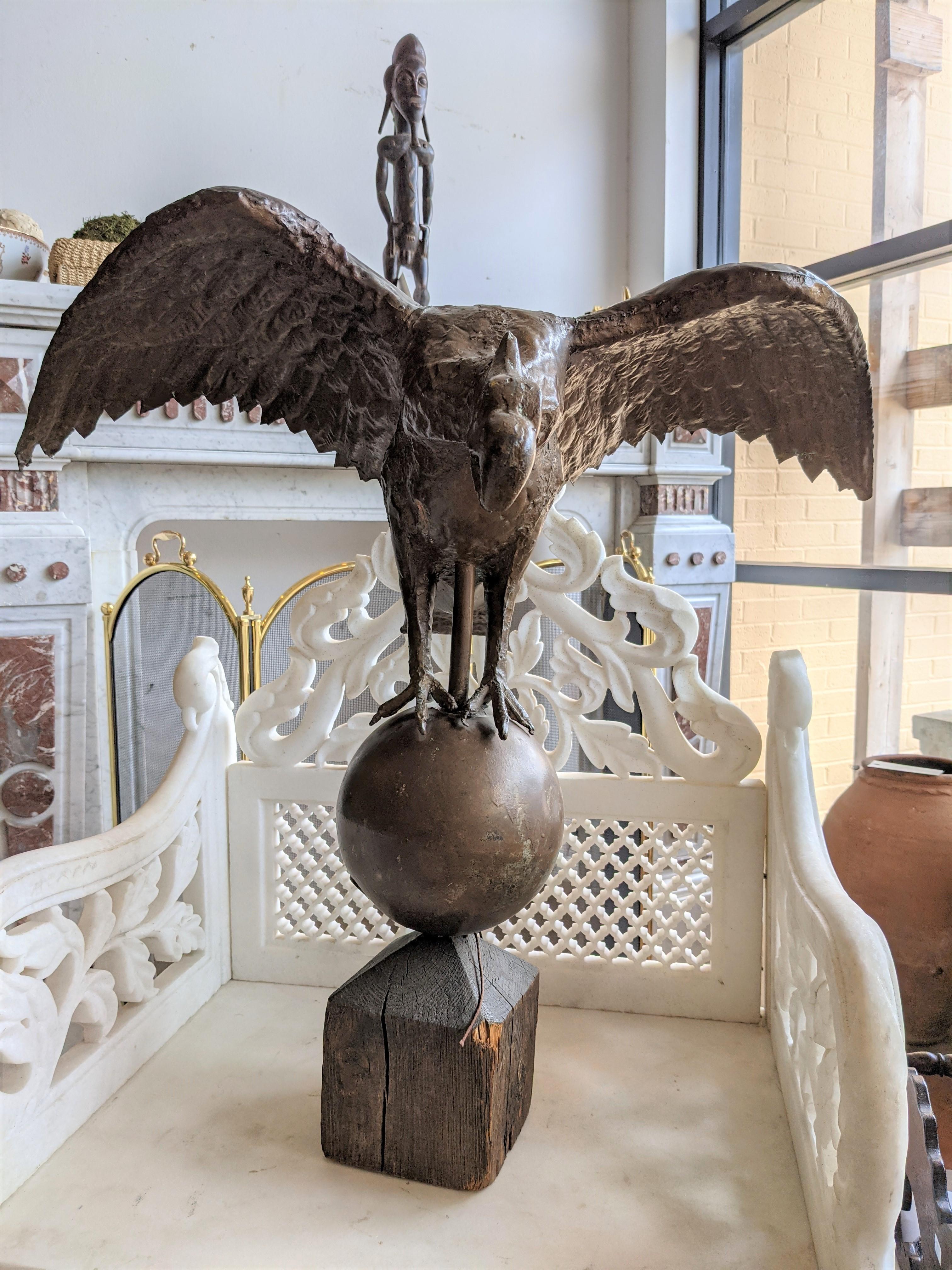 Late 19th Century Eagle Painted 2