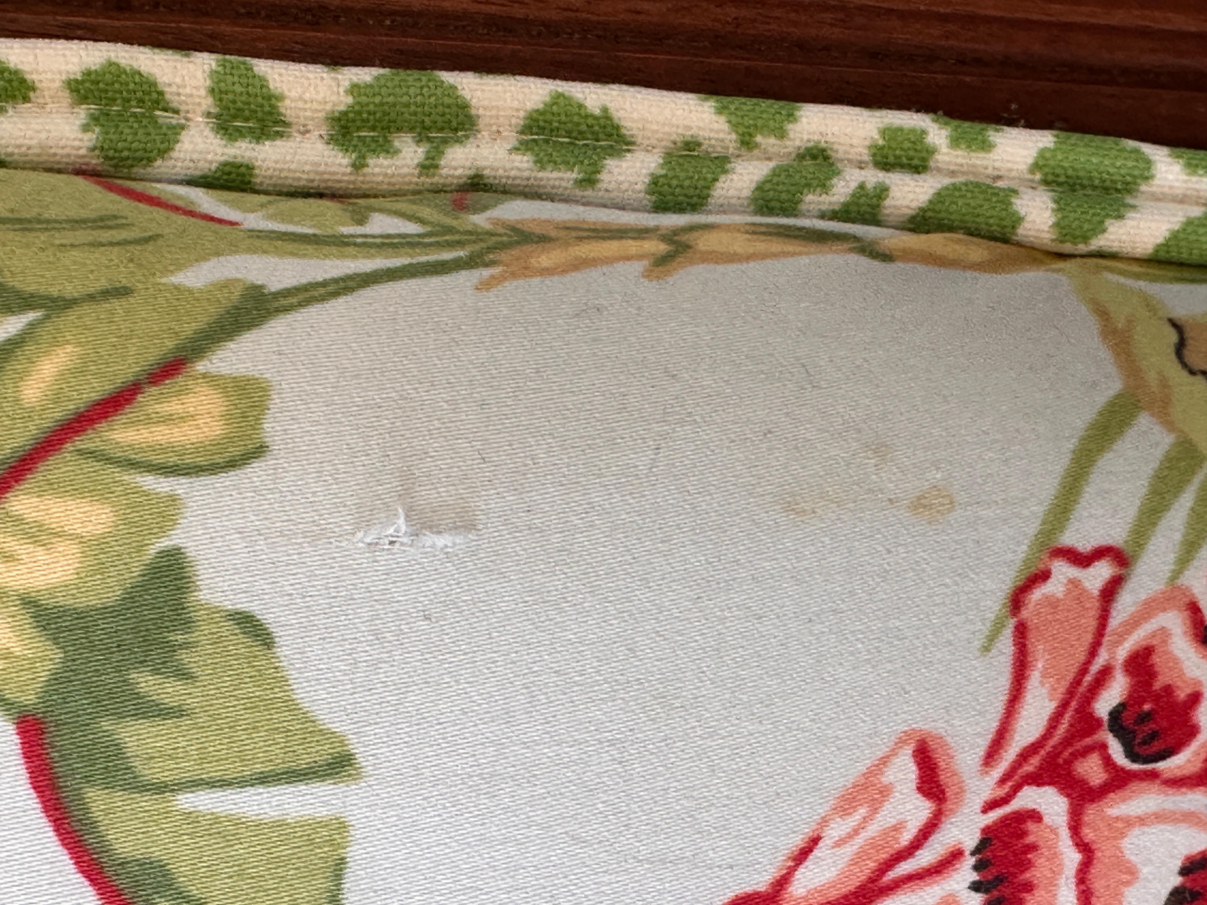 Late 19th Century Eastlake Dining Chairs With Thabut Parrot Upholstery Fabric(4) For Sale 1